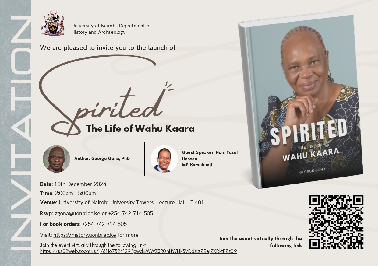 Spirited book launch