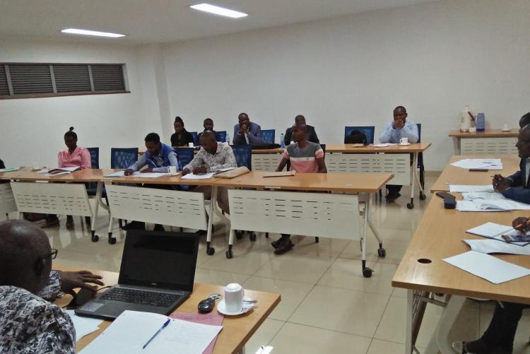 staff and students following the presentations