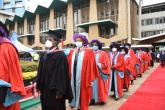 University of Nairobi Academic Procession match  during the Graduation Ceremony. 
